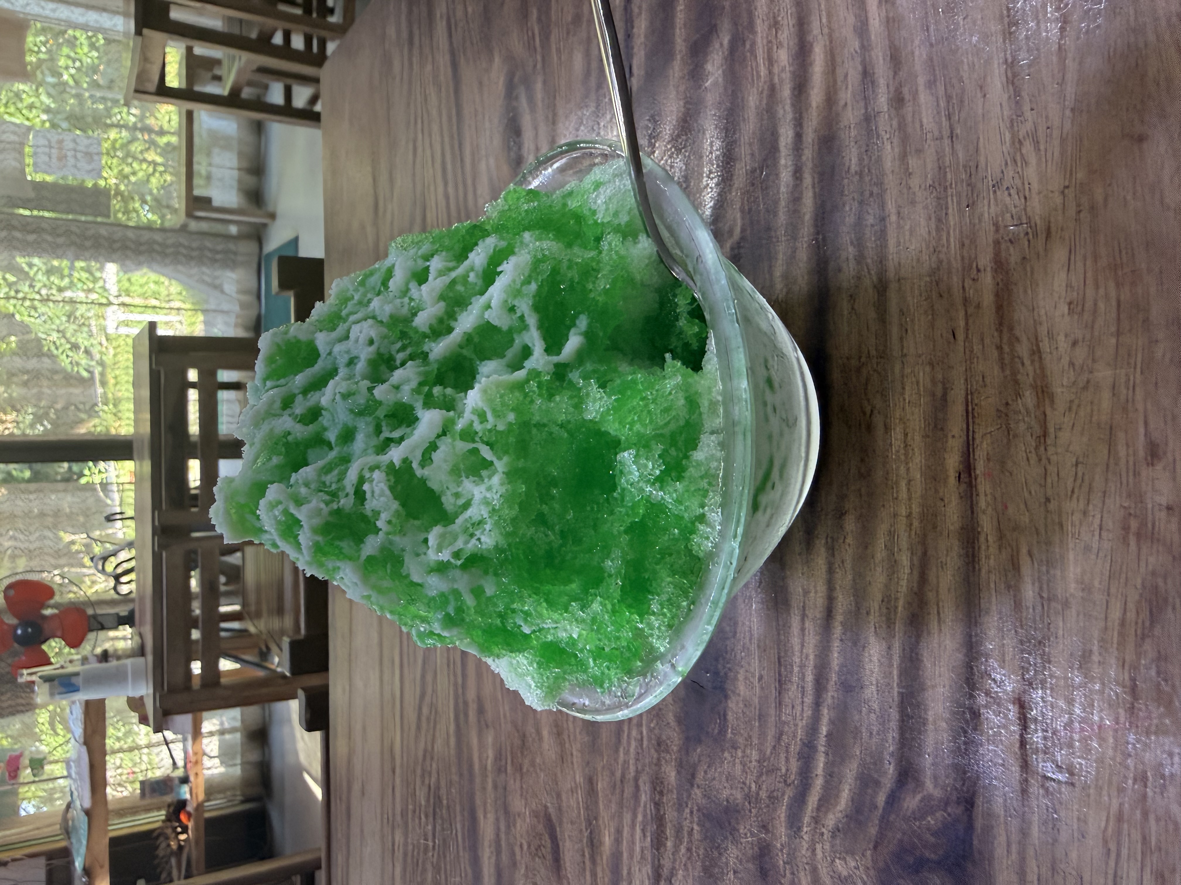 かき氷（メロン）